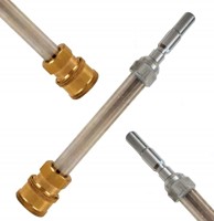 ROSFIX Lance za visokotlačni čistač 1/4" QC, kompatibilno s Kränzle K 1050 P / TS / TST i XA15 / 17, nehrđajući čelik, 4000 PSI
